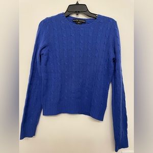 Ralph Lauren Blur Cashmere Sweater